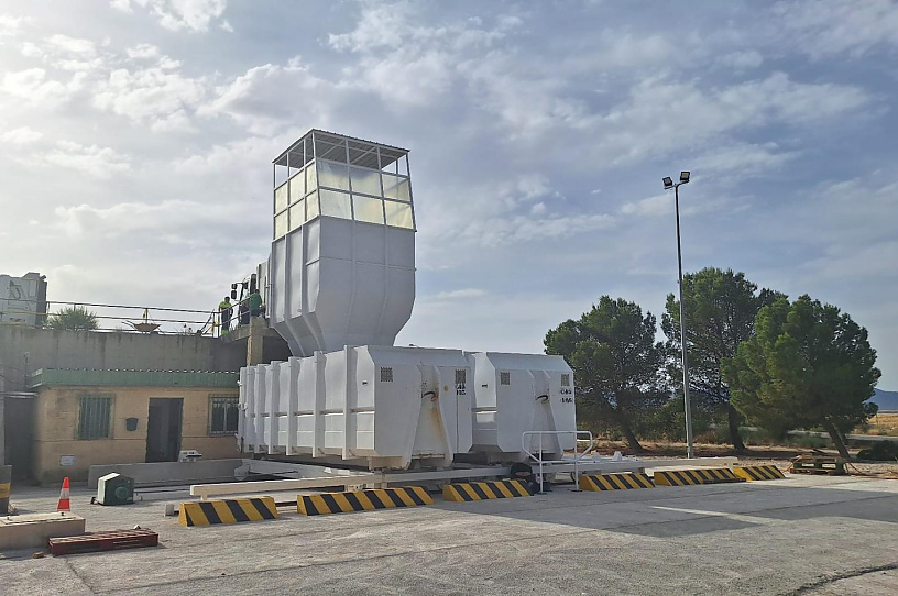 New transfer station in Huéscar (Granada)